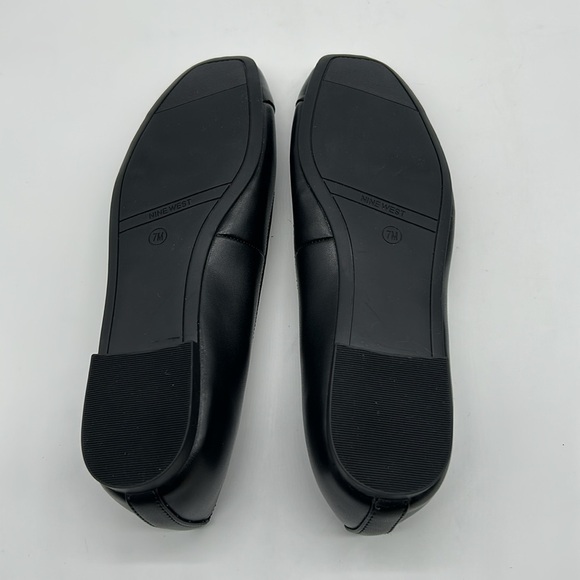 Nine West Black Patent Flats Vegan Women’s Shoes Size 7 NWB - Picture 8 of 10